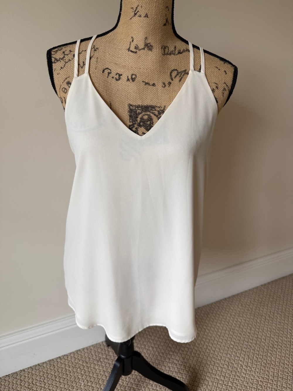 LOFT V-Neck Double-Strap Camisole